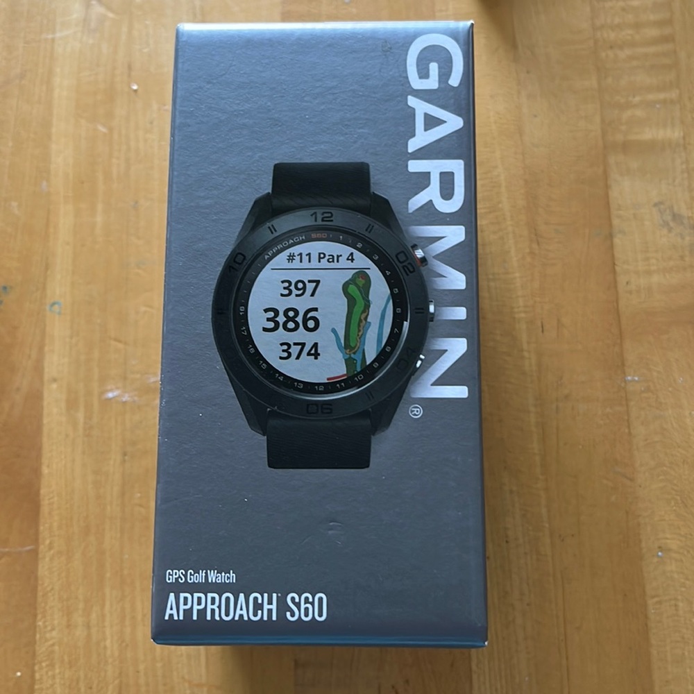 Garmin Approach S60. Gos golf watch.